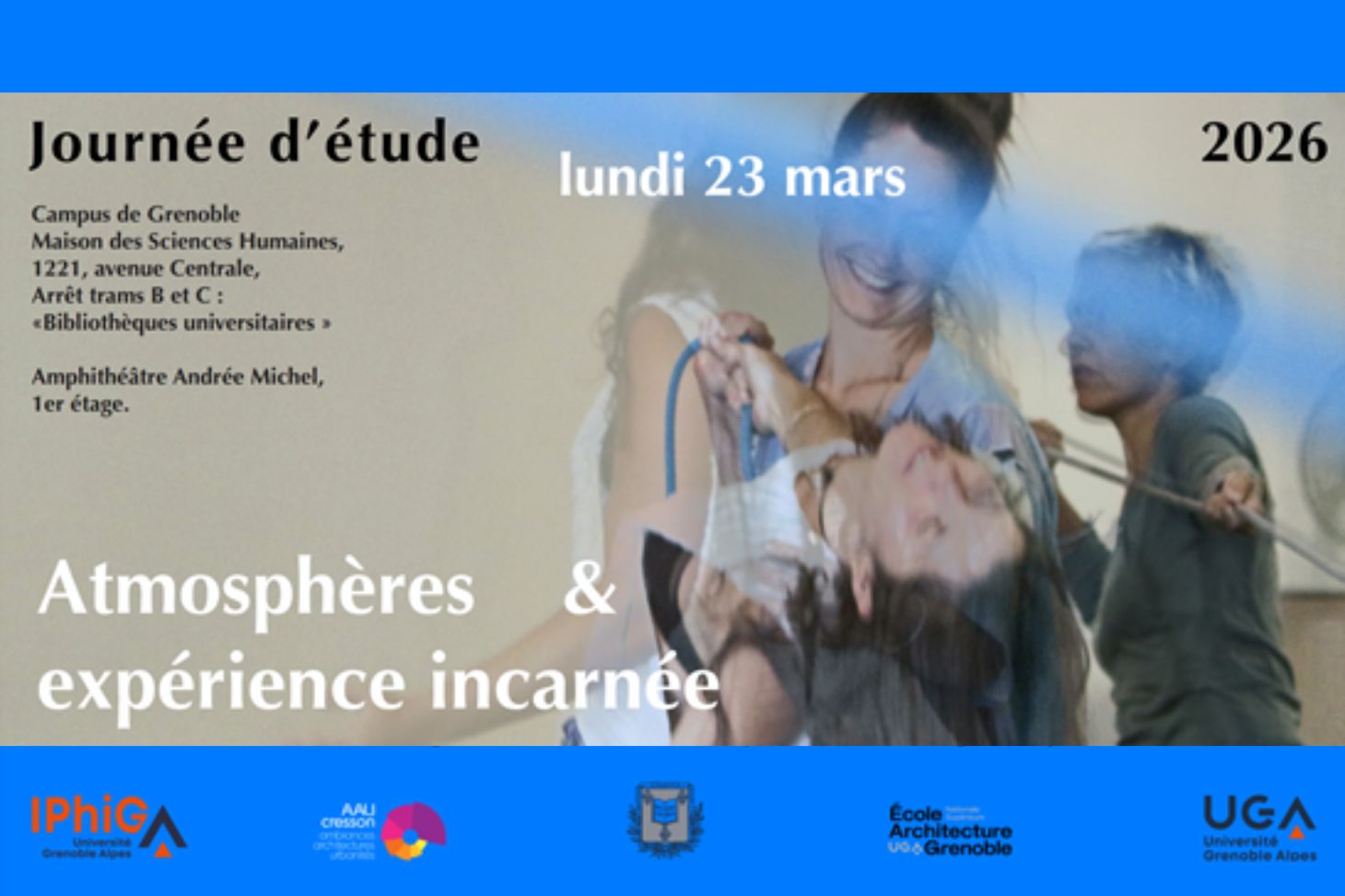 Visuel de l'affiche Atmosphères et expérience incarnée 